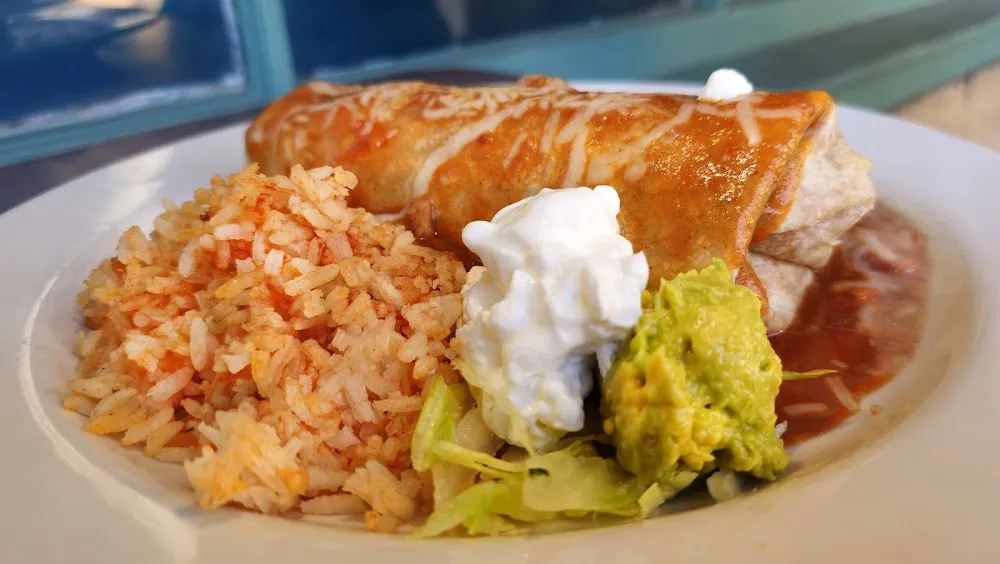 Seafood Burrito